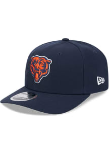 New Era Chicago Bears Stretch Snap 9SEVENTY Adjustable Hat - Navy Blue