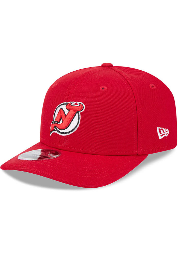 New Era New Jersey Devils Red 9SEVENTY Stretch Snap Adjustable Hat