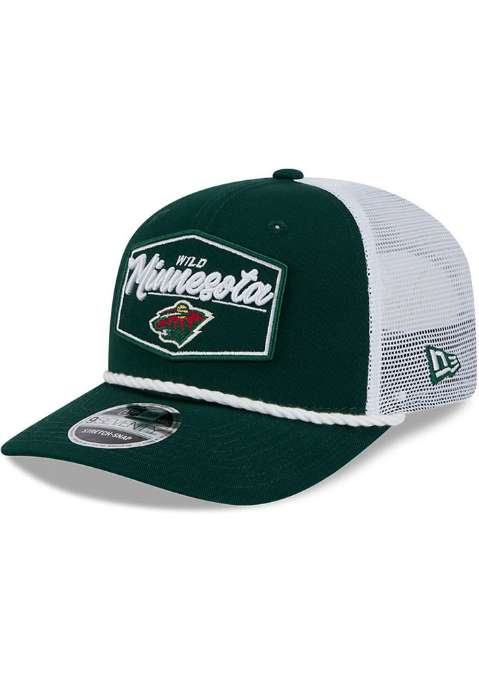 Casquette ajustable pour homme Minnesota Wild Fanatics Green Core avec logo principal