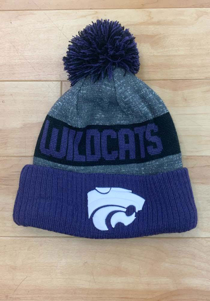 New Era K-State Wildcats Purple NE16 Sport Knit Youth Knit Hat