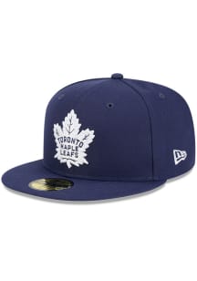 New Era Toronto Maple Leafs Mens Blue 59FIFTY Polyester Fit Fitted Hat