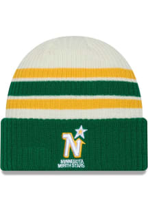 New Era Minnesota North Stars Green Vintage Cuff Knit Mens Knit Hat