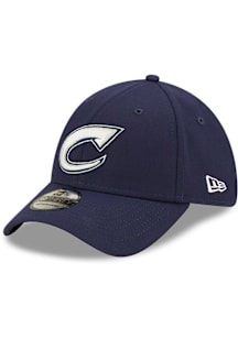 New Era Columbus Clippers Mens Navy Blue Authentic Collection 39THIRTY Flex Hat