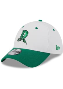 New Era Dayton Dragons Mens White Authentic Collection 39THIRTY Flex Hat