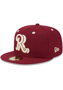 New Era Frisco Rough Riders Mens Maroon Authentic Collection 59FIFTY Fitted Hat