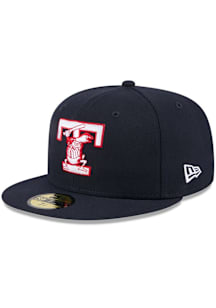 New Era Toledo Mud Hens Mens Navy Blue Authentic Collection 59FIFTY Fitted Hat