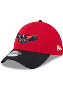 New Era Toledo Mud Hens Mens Red Batting Practice 39THIRTY Flex Hat
