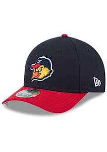 New Era Toledo Mud Hens Authentic Collection 9FORTY Adjustable Hat - Navy Blue