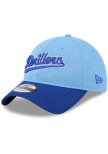 New Era Tulsa Drillers Batting Practice 9TWENTY Adjustable Hat - Blue