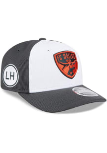 New Era FC Dallas Jersey Hook 9SEVENTY Stretch Snap Adjustable Hat - Grey