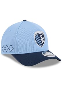 New Era Sporting Kansas City Light Blue Jersey Hook JR 9FORTY MC Youth Adjustable Hat