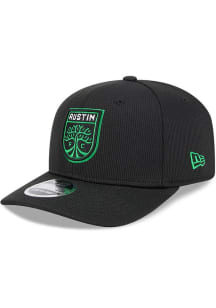 New Era Austin FC Jersey Hook 9SEVENTY Stretch Snap Adjustable Hat - Black
