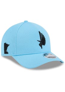 New Era Minnesota United FC Light Blue Jersey Hook JR 9FORTY MC Youth Adjustable Hat