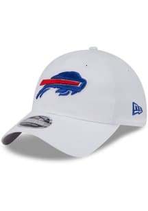 New Era Buffalo Bills Ripstop Stretch Snap 9TWENTY Adjustable Hat - White