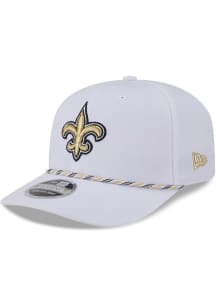 New Era New Orleans Saints Multi Rope 9SEVENTY Adjustable Hat - White