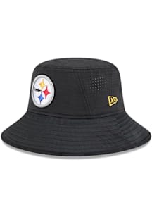 New Era Pittsburgh Steelers Black Digi Mens Bucket Hat