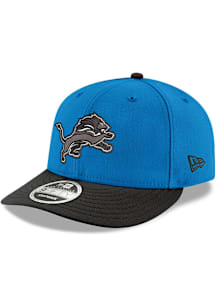 New Era Detroit Lions LP9FIFTY Design Adjustable Hat - Blue