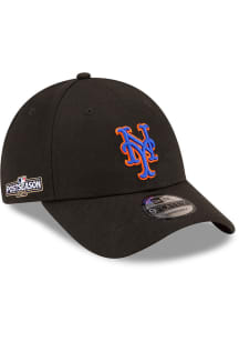 New Era New York Mets Alt 2 2024 Postseason Side Patch 9FORTY Adjustable Hat -