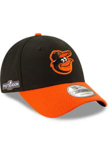 New Era Baltimore Orioles Road 2024 Postseason Side Patch 9FORTY Adjustable Hat -