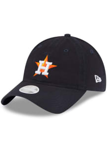 New Era Houston Astros Navy Blue W Core Classic 9TWENTY Womens Adjustable Hat