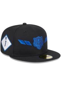 New Era Detroit Tigers Mens Black City Connect Logo 59FIFTY Fitted Hat