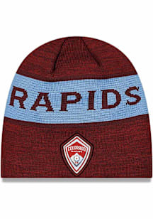 New Era Colorado Rapids Maroon 2025 Kick Off Beanie Mens Knit Hat
