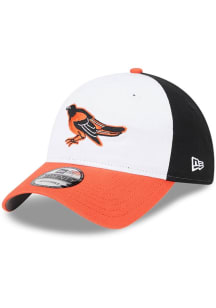 New Era Baltimore Orioles 2025 Batting Practice 9TWENTY Adjustable Hat - White