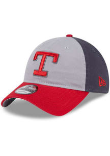 New Era Texas Rangers 2025 Batting Practice 9TWENTY Adjustable Hat - Grey