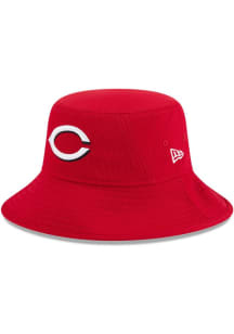 New Era Cincinnati Reds Red 2025 Spring Training Mens Bucket Hat
