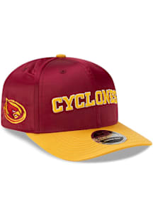 New Era Iowa State Cyclones 2T Satin 9SEVENTY Stretch Snap Adjustable Hat - Red