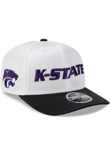 New Era Purple K-State Wildcats 2T Satin 9SEVENTY Stretch Snap Adjustable Hat