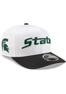 New Era Green Michigan State Spartans 2T Satin 9SEVENTY Stretch Snap Adjustable Hat