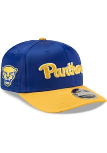 New Era Blue Pitt Panthers 2T Satin 9SEVENTY Stretch Snap Adjustable Hat