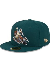 New Era Wisconsin Timber Rattlers Mens Green 2025 Theme Night 59FIFTY Fitted Hat