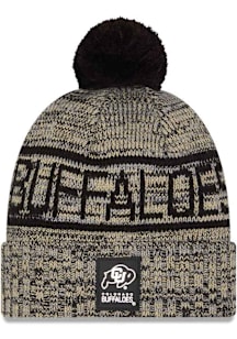 New Era Colorado Buffaloes Black 25 COLFB SLCW SPORT KNIT Mens Knit Hat