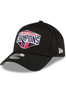 New Era Houston Texans 2024 Division Champions A-Frame 9FORTY Adjustable Hat - Black