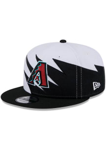 New Era Arizona Diamondbacks White Jagged 9FIFTY Mens Snapback Hat