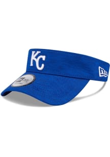 New Era Kansas City Royals Mens Blue Basic Adjustable Visor