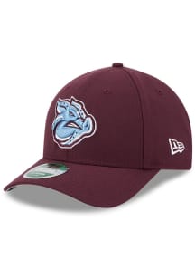 New Era Lehigh Valley Ironpigs Player Replica M Crown 9FORTY Adjustable Hat - Maroon