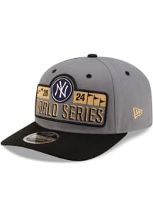 New Era New York Yankees 2024 League Championship Series Locker Room 9SEVENTY Adjustable Hat - Gre..