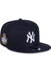 New Era New York Yankees Navy Blue 2024 World Series Side Patch 9FIFTY Mens Snapback Hat