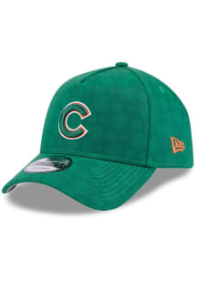 New Era Chicago Cubs 2025 St Patricks Day 9FORTY A Frame Adjustable Hat - Green