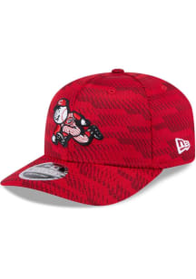 New Era Cincinnati Reds 2025 Clubhouse Alt Stretch  9SEVENTY Adjustable Hat - Red