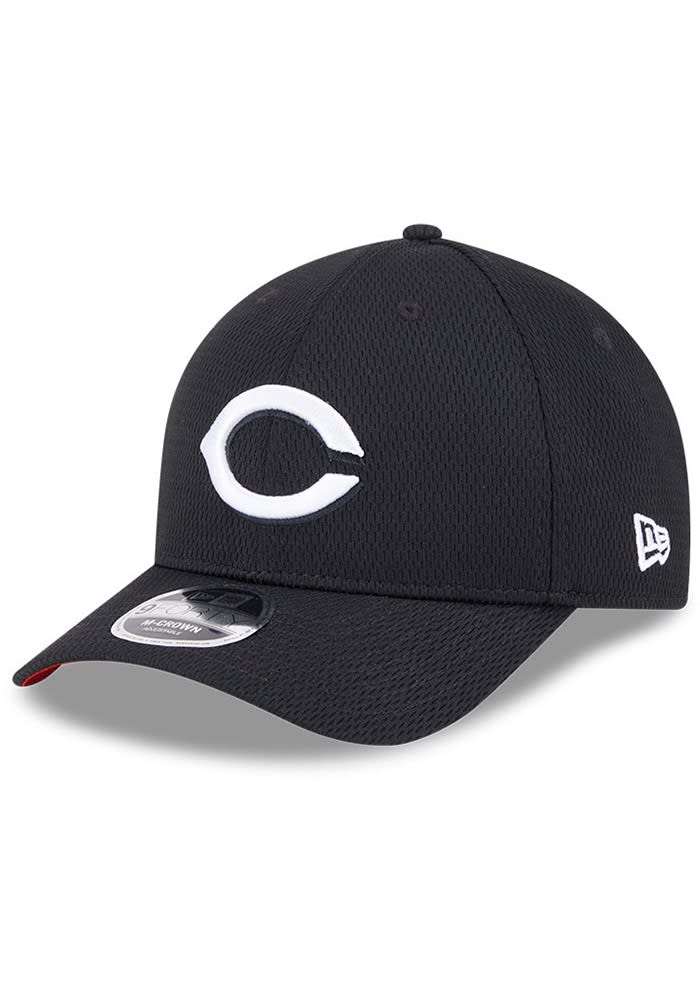 New Era Cincinnati Reds BLACK 2025 Clubhouse Modern Crown 9FORTY