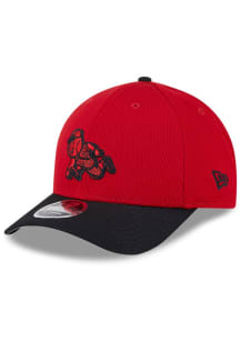 New Era Cincinnati Reds 2025 Clubhouse Modern Crown 9FORTY Adjustable Hat - Red
