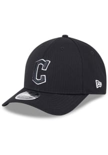 New Era Cleveland Guardians 2025 Clubhouse Modern Crown 9FORTY Adjustable Hat - Black