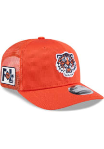 New Era Detroit Tigers 2025 Spring Training 9SEVENTY Stretch Adjustable Hat - Orange