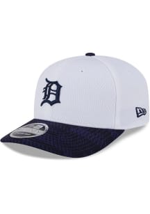 New Era Detroit Tigers 2025 Clubhouse Alt Stretch  9SEVENTY Adjustable Hat - White