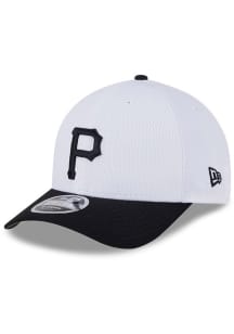 New Era Pittsburgh Pirates 2025 Clubhouse Modern Crown 9FORTY Adjustable Hat - White
