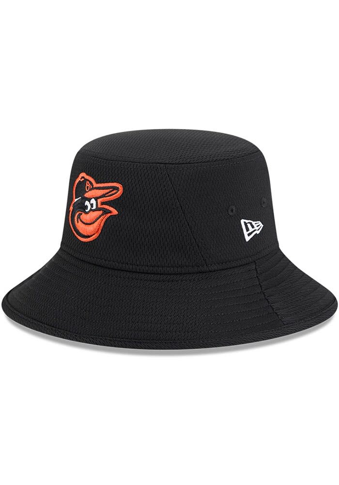 New Era Baltimore Orioles BLACK 2025 Spring Training Bucket Hat